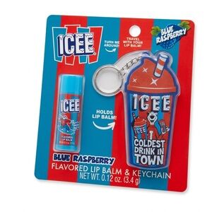Icee flavored Lip Balm & Keychain
